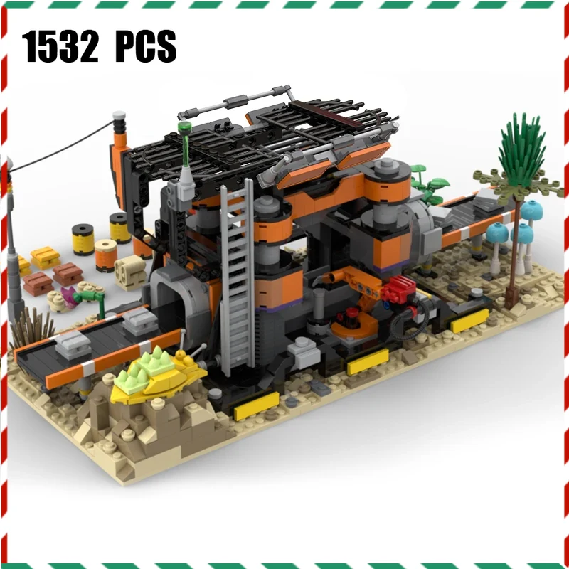 Kids Education Pdf - MOC 満足のいく工場ビルディングブロックセット - 重機モデル組み立てブロック クリエイティブ教育ギフト 子供