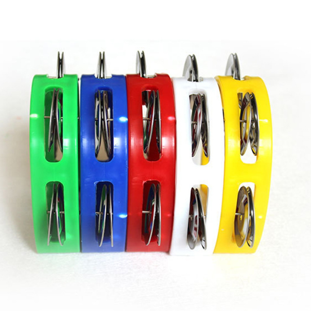 Kids Education Bell - オルフ子供用パーカッション玩具 半円形ハンドベル プラスチック製リズムシェイカー 楽器 音楽教育や舞台パフォーマンス用