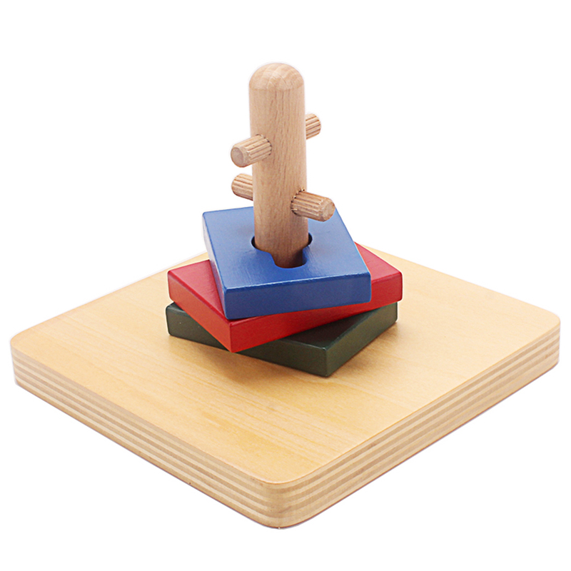 Kids Educational Box - 子供のための長方形の形をした木製のおもちゃ,赤ちゃんのための,早期就学前の教育,12か月のおもちゃ
