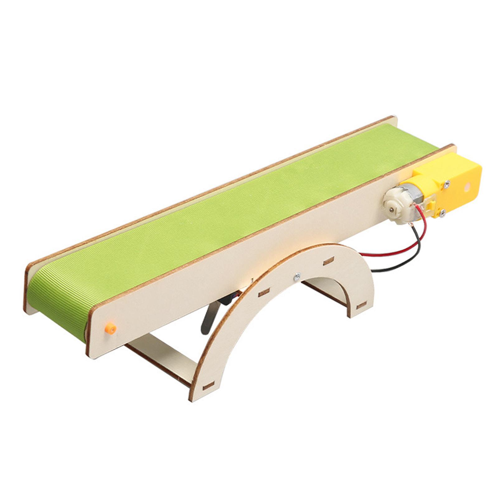 Kids Education Shows - コンベアベルト DIY 継手構築キットクリエイティブ工芸趣味教育玩具ステムおもちゃ木材科学おもちゃ子供のための学校