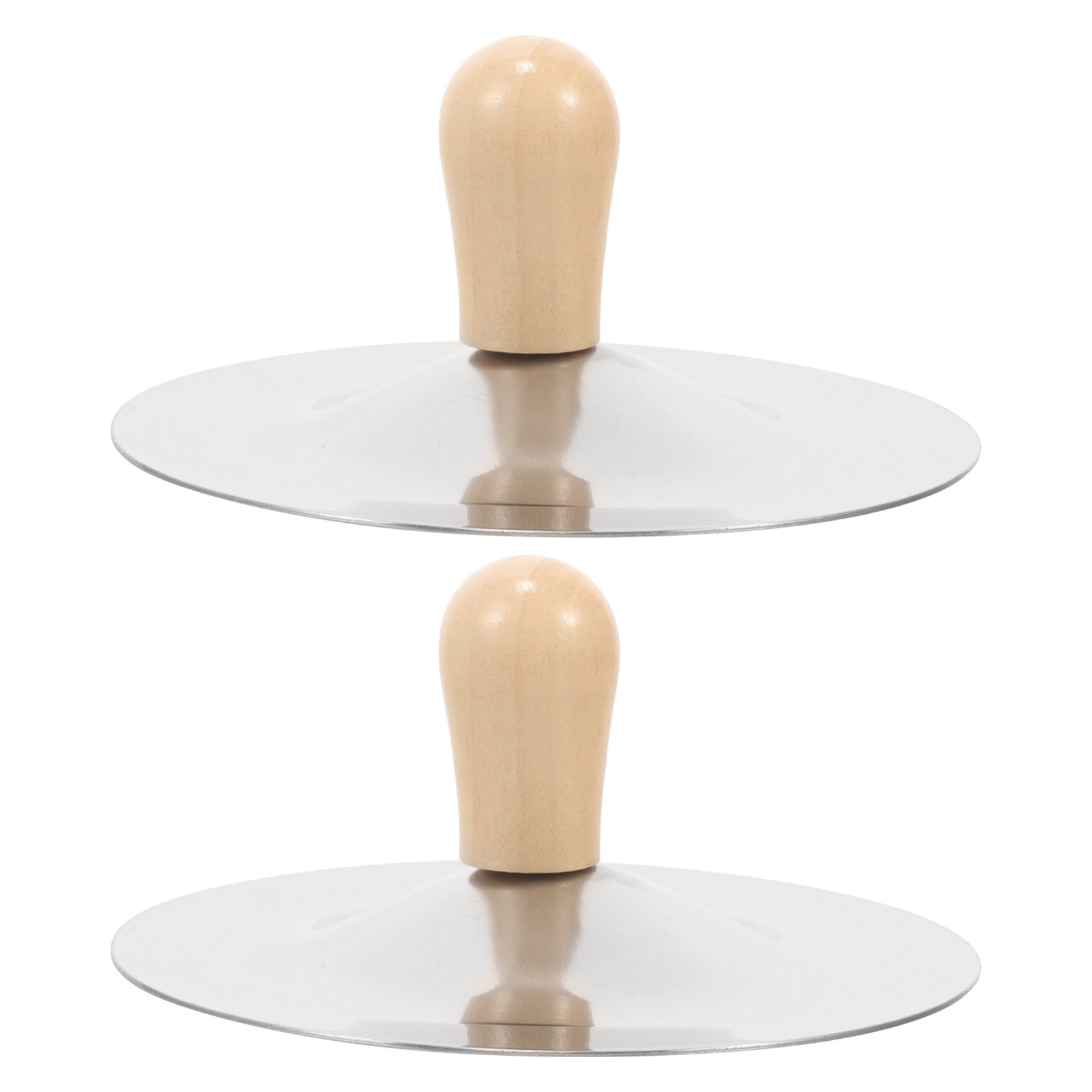 Kids Education Tools - 2 個の小さなフィンガーシンバル子供用ミニ楽器幼児音楽教育ポータブルリズムツールダンスパーティー用