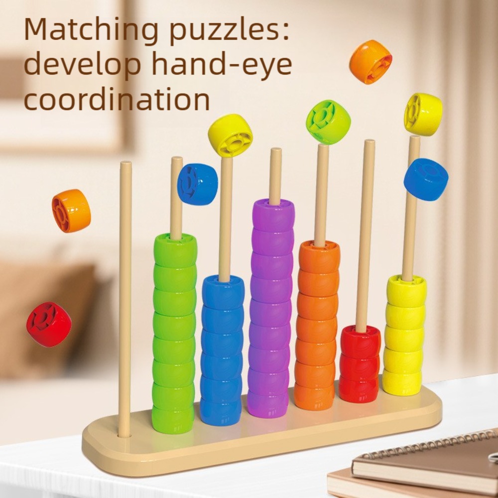 ビーズマッチング子供用パズルおもちゃ-数学カウントスタンドS - Abacus Counting Bead のレビューと価格