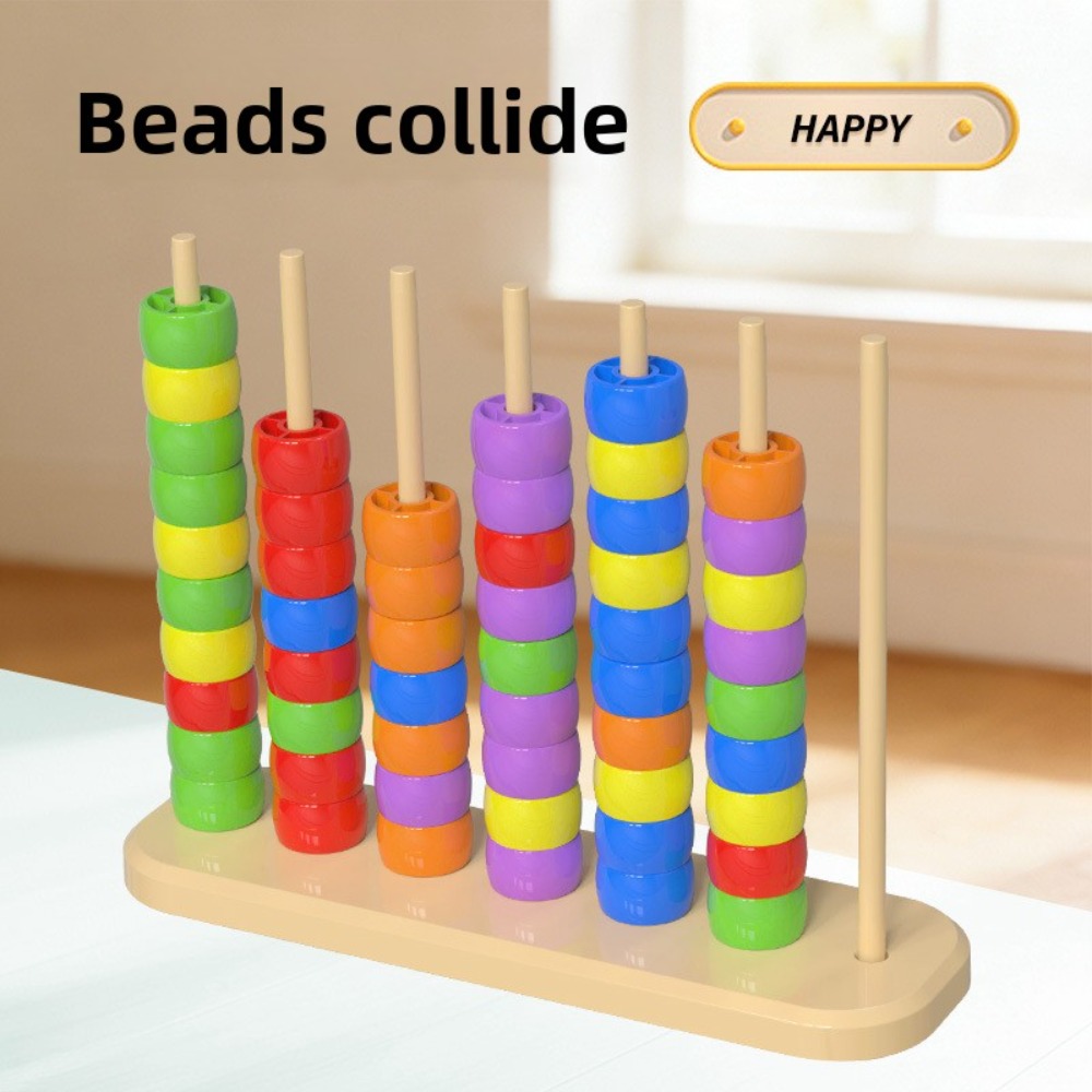 ビーズマッチング子供用パズルおもちゃ-数学カウントスタンドS - Abacus Counting Bead のレビューと価格