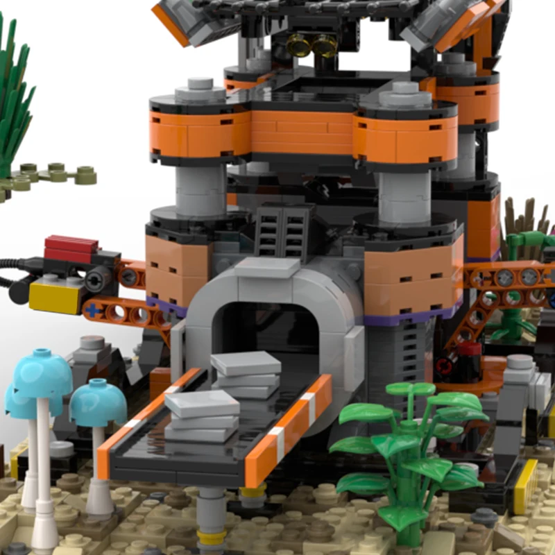 MOC 満足のいく工場ビルディングブロックセット - 重機モ - Kids Education Pdf のレビューと価格