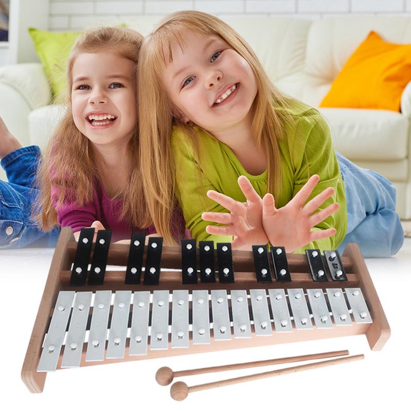 赤ちゃんのためのxylophoneハンドベル、カラフルな情熱 - Kids Education Bell のレビューと価格
