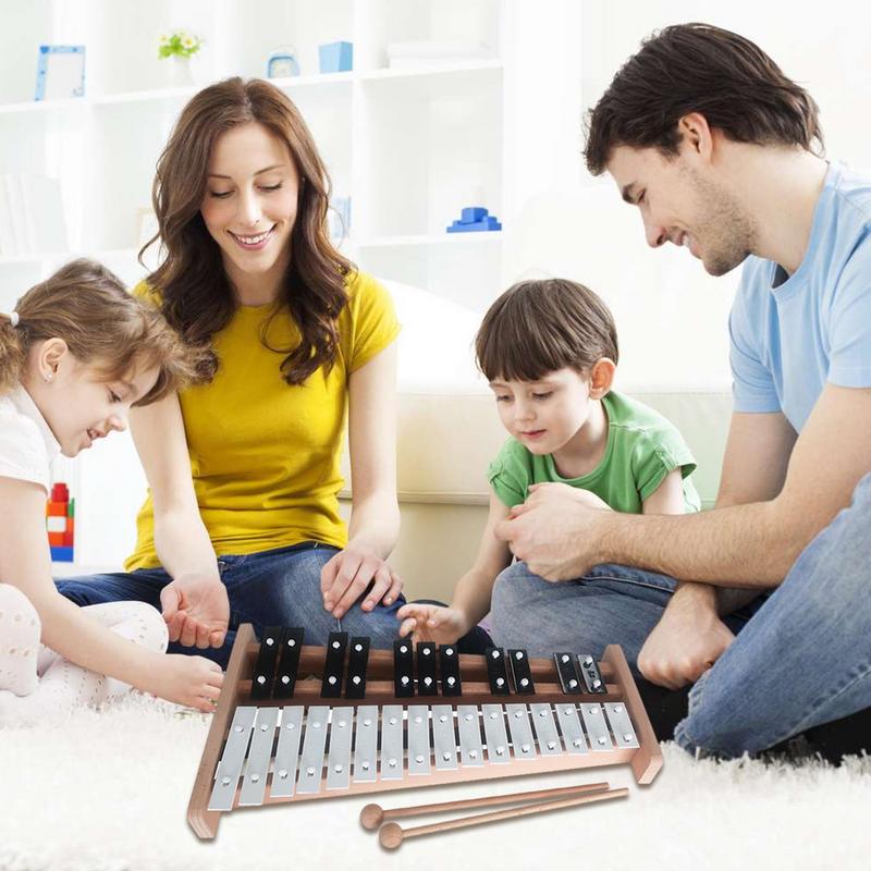 赤ちゃんのためのxylophoneハンドベル、カラフルな情熱 - Kids Education Bell のレビューと価格