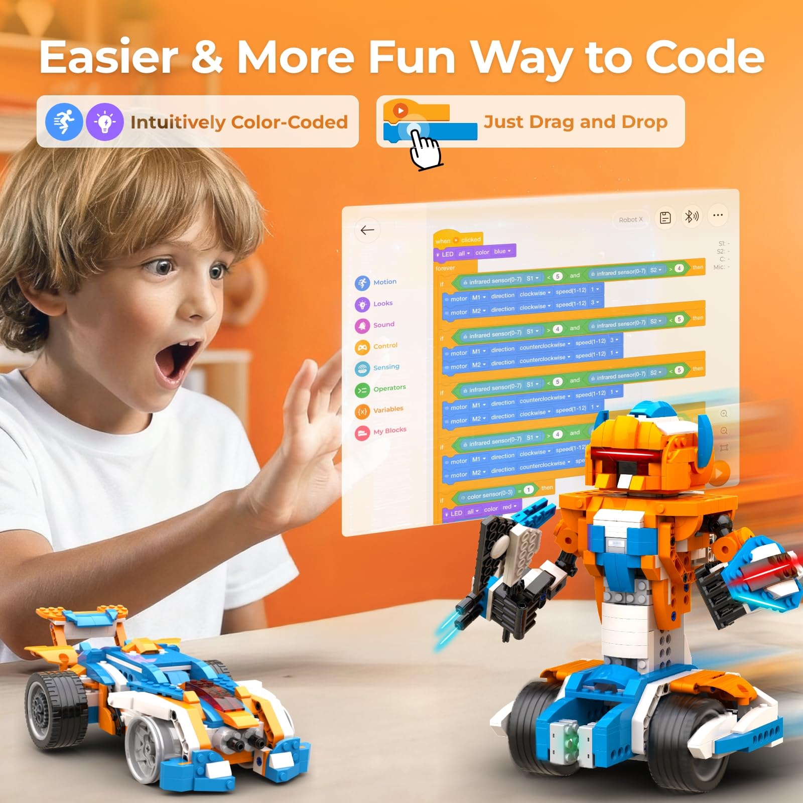 Apitor ロボット X 組み立てキット 12-in-1  - Kids Education Free App のレビューと価格
