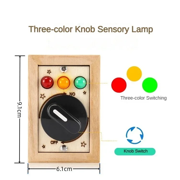 1ピースDIYモンテッソーリビジーボード 子供の手作り早期教 - Kids Educational Box のレビューと価格