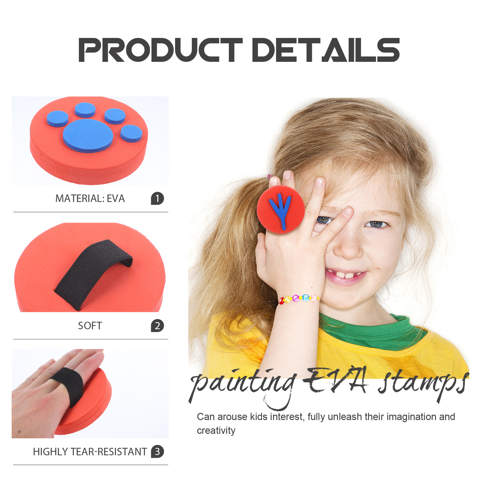 6個入りアソートパターンEVAキッズアニマルスタンプ 早期教 - Kids Education Tools のレビューと価格