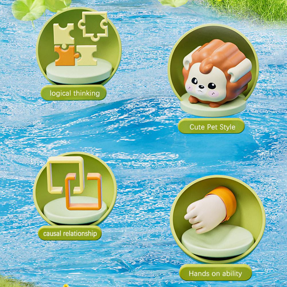モンテッソーリ ポップアップ動物おもちゃと学習ボックス -  - Kids Educational Box のレビューと価格