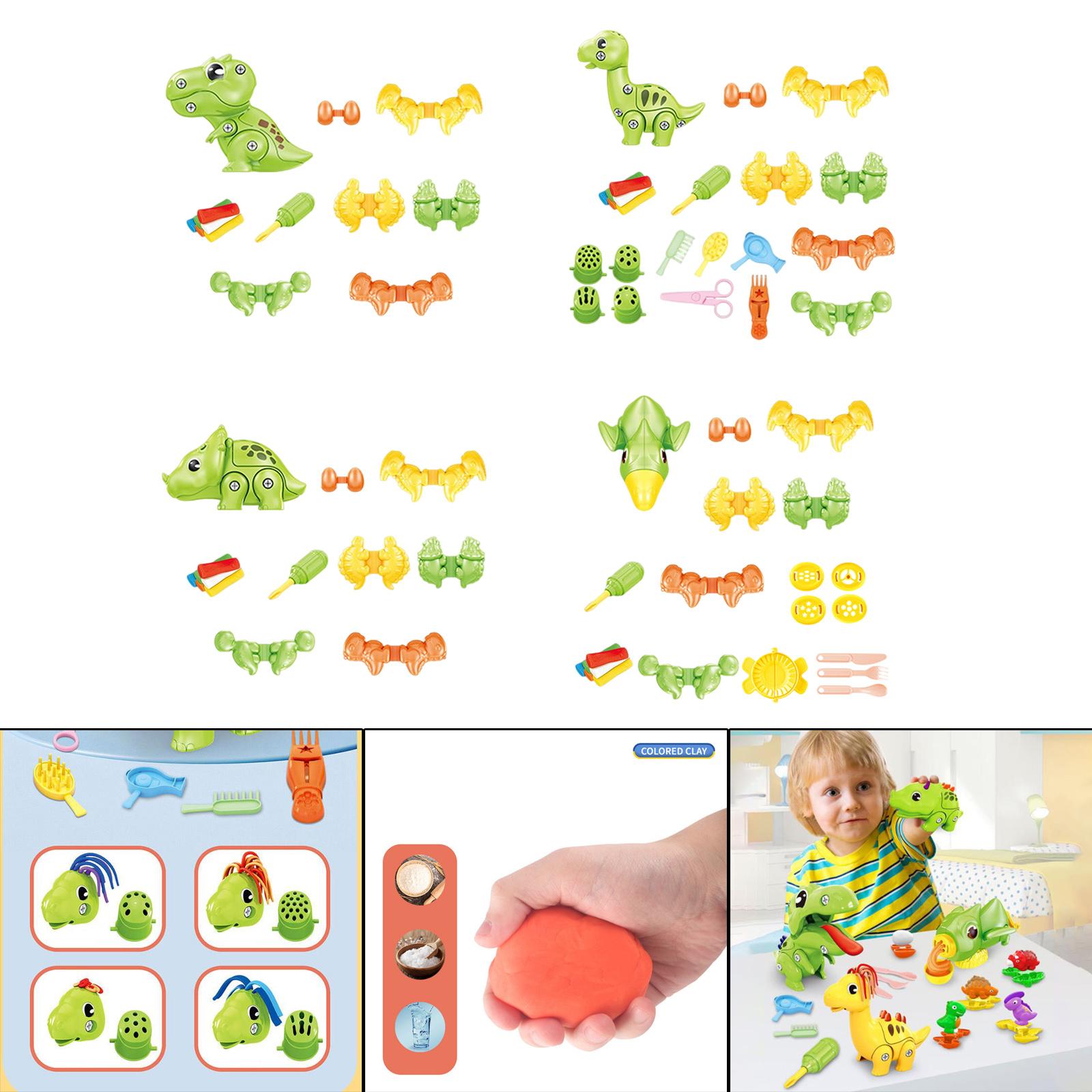 恐竜楽しい色の泥子供知育玩具 DIY ツールキット子供幼児年 - Kids Education Tools のレビューと価格