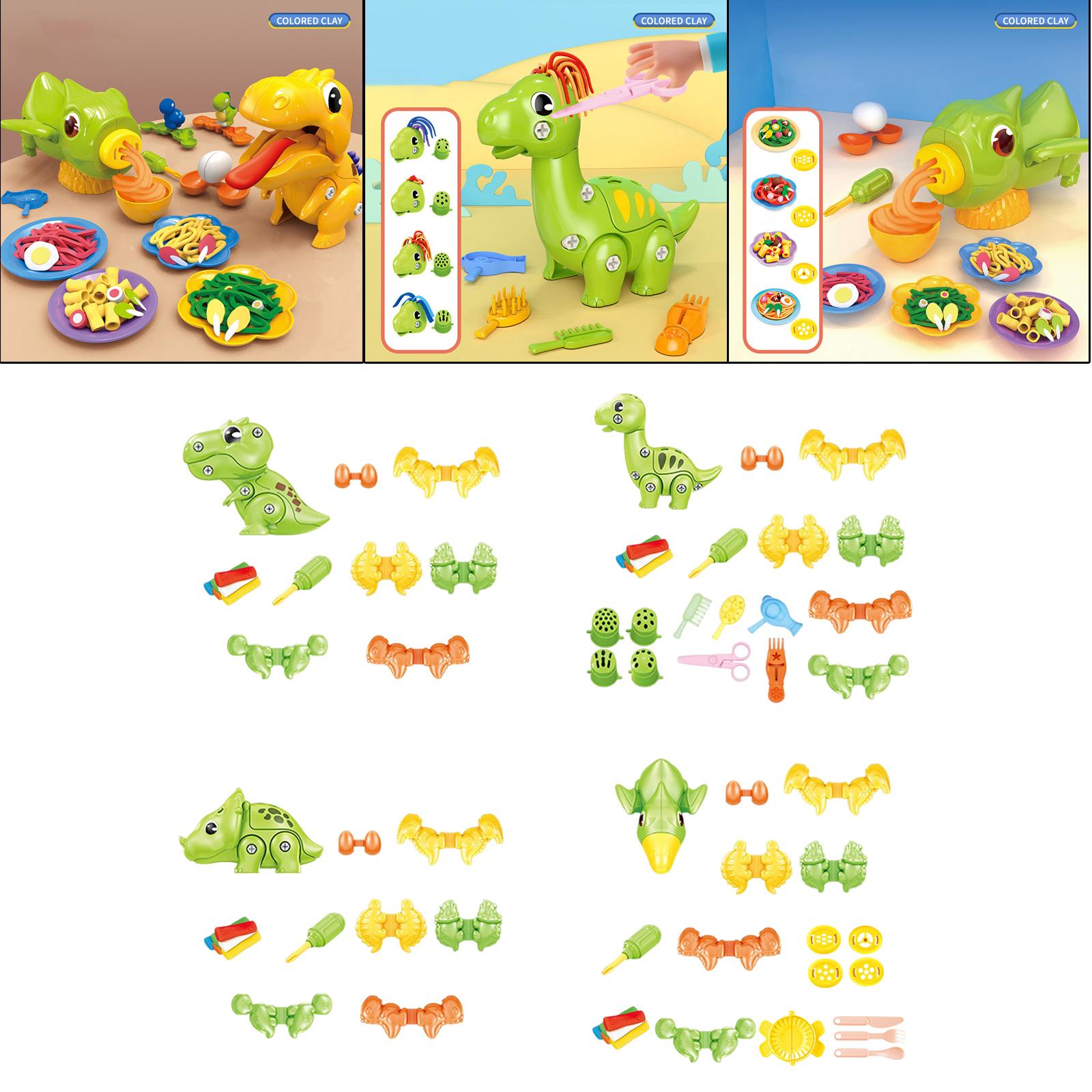 恐竜楽しい色の泥子供知育玩具 DIY ツールキット子供幼児年 - Kids Education Tools のレビューと価格