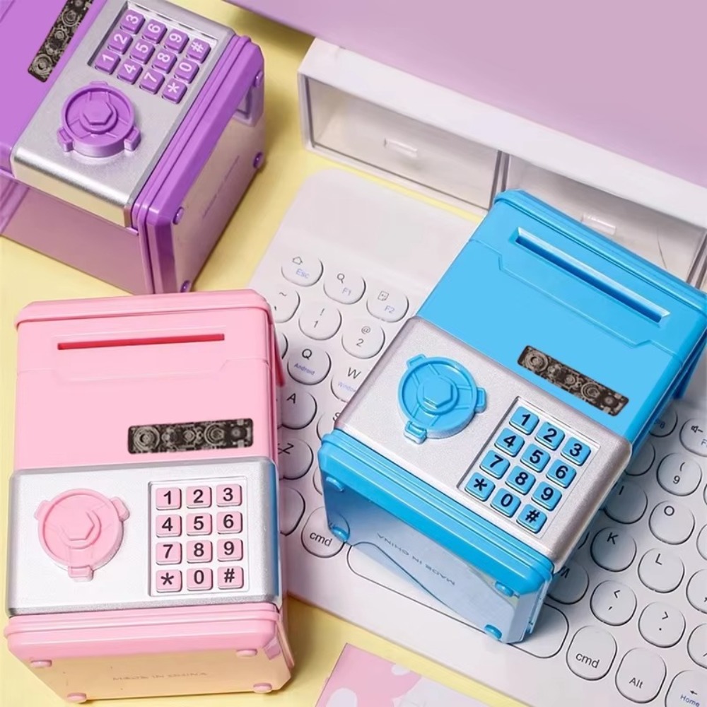 パスワード付き子供用おもちゃ貯金箱 ミニATM現金貯金箱 子 - Kids Education Money のレビューと価格