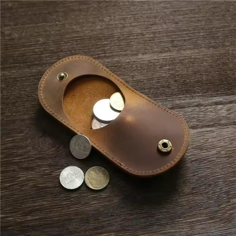 レディース本革小銭入れ 子供用ミニ財布 ハスプマネークリップ - Kids Education Money のレビューと価格