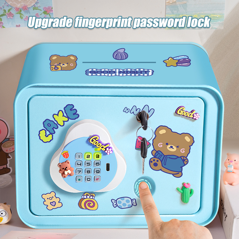 子供のためのミニ貯金箱,貯金箱,パスワード,ロック解除,音楽 - Kids Education Money のレビューと価格