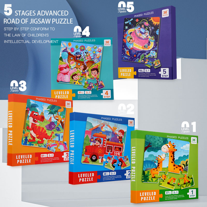 子供用磁気木製パズル漫画柄ビジーブックジグソーパズルゲーム子 - Kids Educational Box のレビューと価格