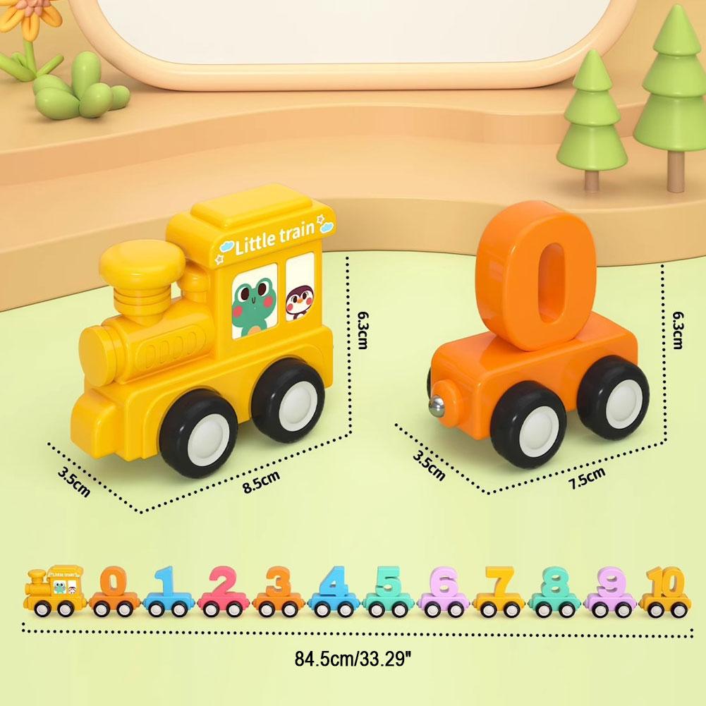 モンテッソーリ教育玩具 トレインセット 木製 磁石式 数字ト - Kids Educational Box のレビューと価格