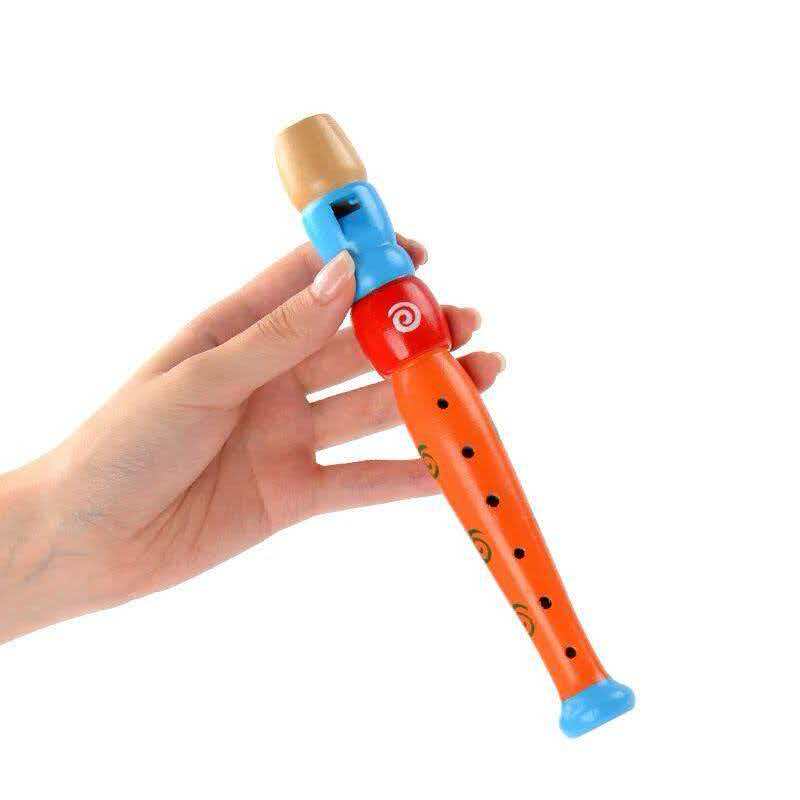 子供用木製楽器 リズムマラカス カスタネット フルート ジン - Kids Education Bell のレビューと価格