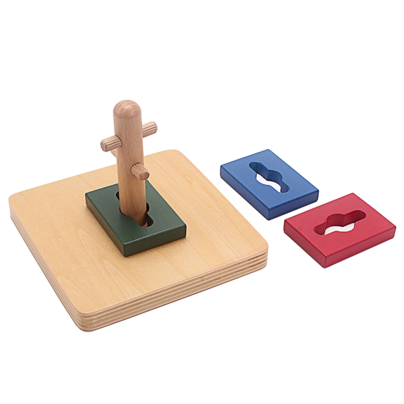 子供のための長方形の形をした木製のおもちゃ,赤ちゃんのための - Kids Educational Box のレビューと価格