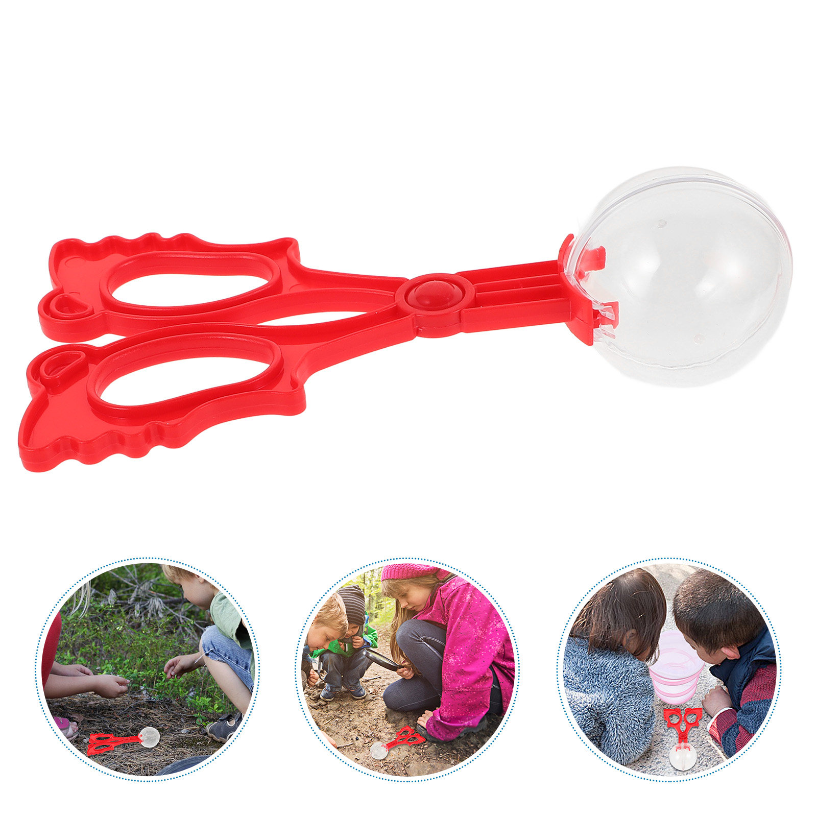 昆虫捕獲用クロー、爬虫類・蝶類採取用トング、子供向け屋外探求 - Kids Education Tools のレビューと価格