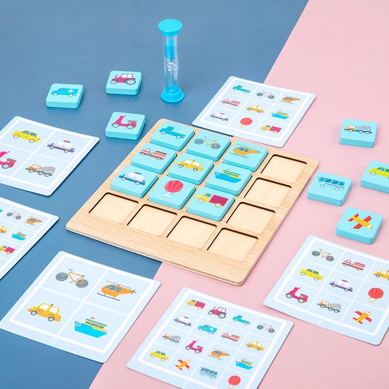 子供用木製学習玩具モンテッソーリパズルボードゲームインスタン - Kids Early Education Photos のレビューと価格