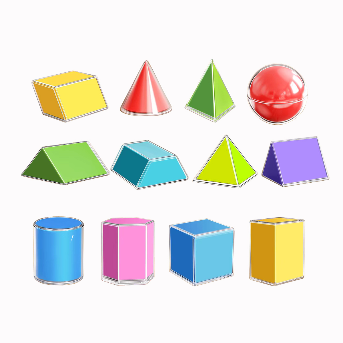 12/16/20 幾何学実演模型 空間構造視覚化ツール ST - Math Manipulative Set のレビューと価格