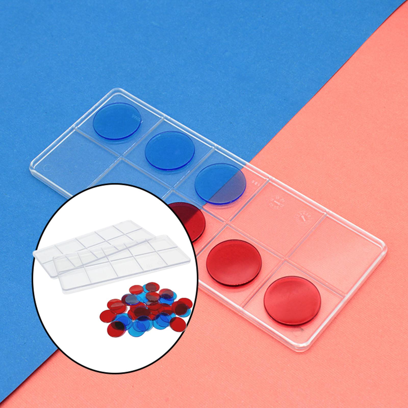 10フレームセット 早期数学学習用教材 2フレームと40枚の - Math Manipulative Set のレビューと価格