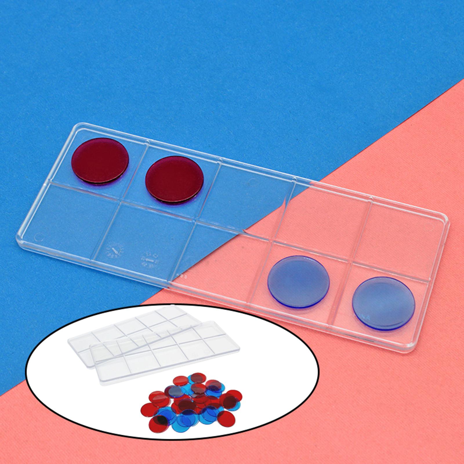 10フレームセット 早期数学学習用教材 2フレームと40枚の - Math Manipulative Set のレビューと価格
