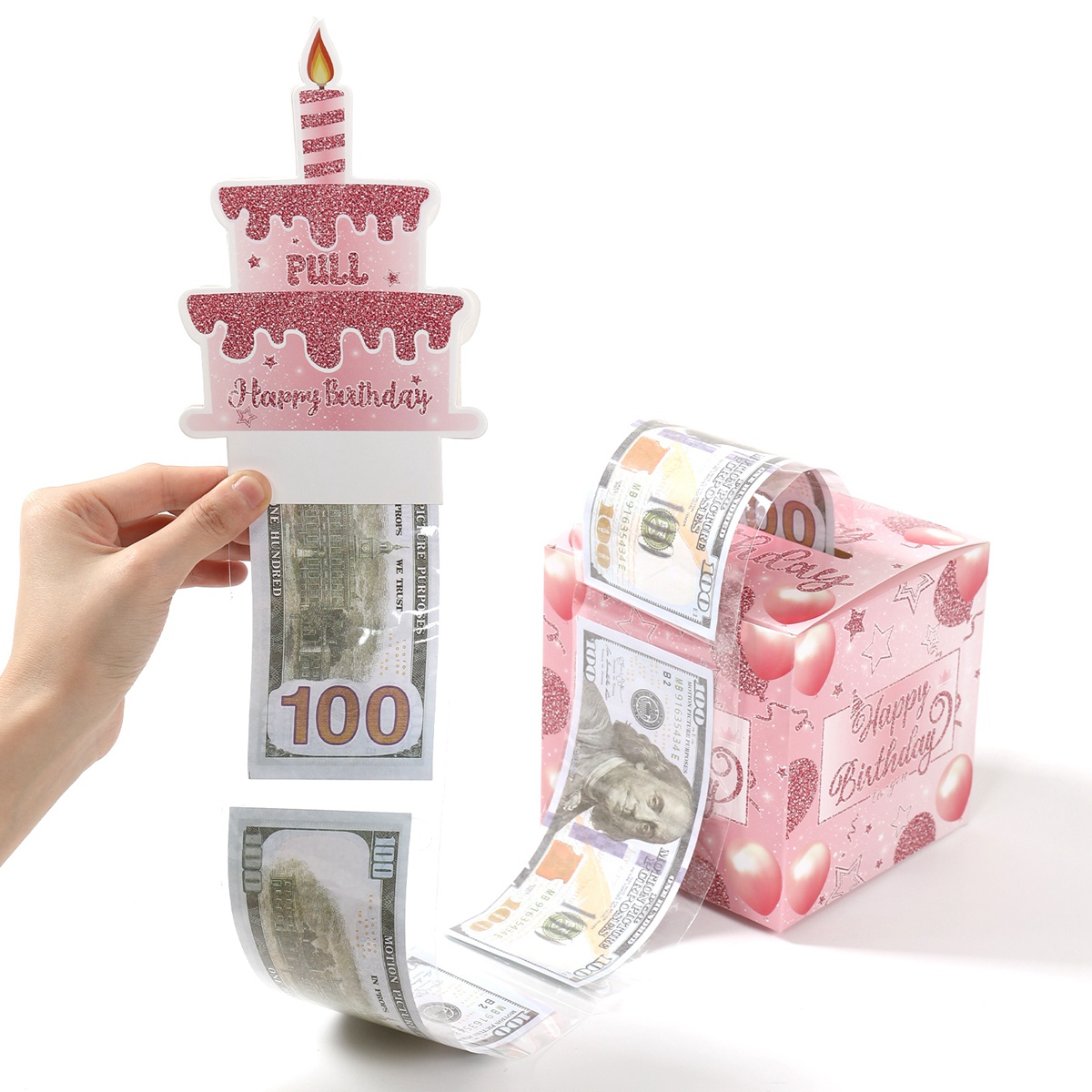 誕生日貯金箱 現金ギフト用 サプライズマネーギフトボックス  - Kids Education Money のレビューと価格