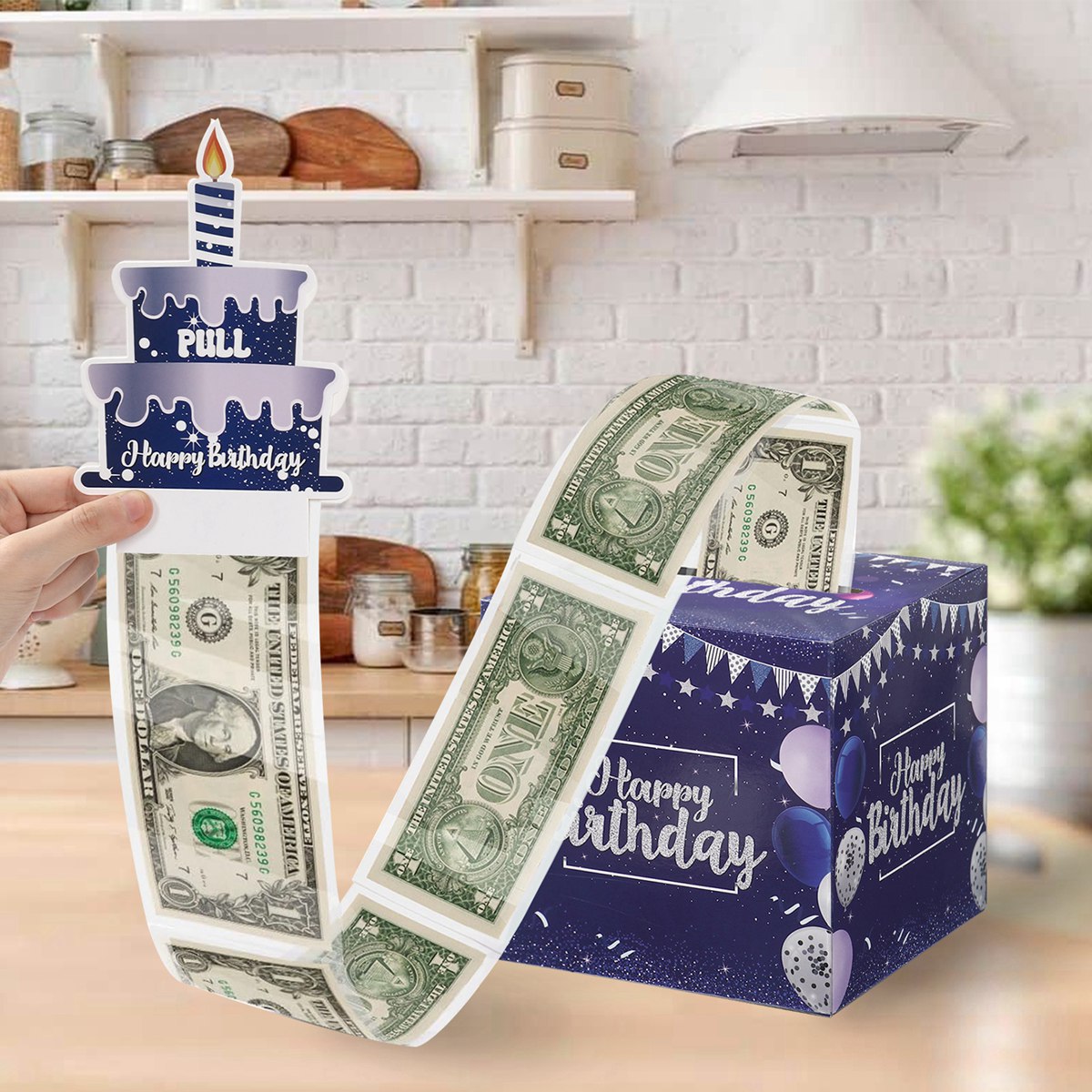 誕生日貯金箱 現金ギフト用 サプライズマネーギフトボックス  - Kids Education Money のレビューと価格