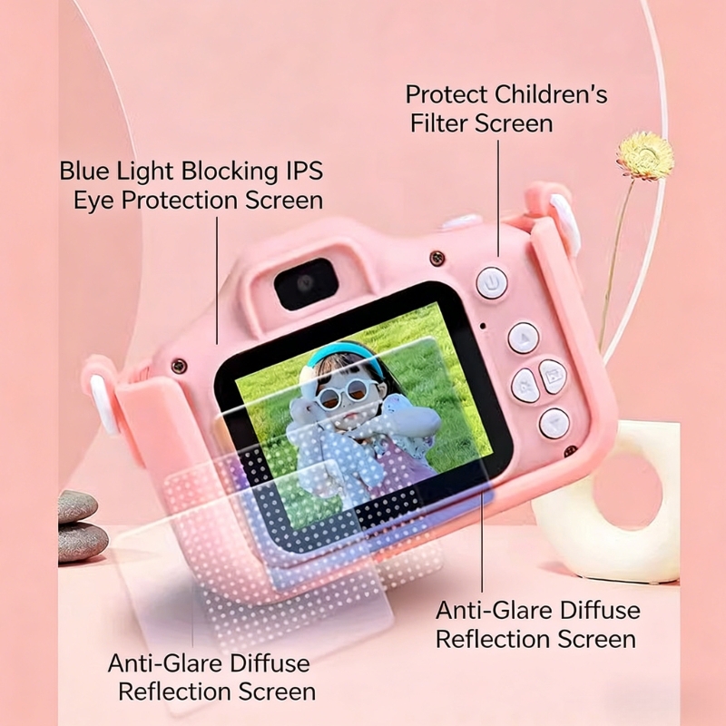 充電式キッズカメラおもちゃ高精細ビデオ写真幼児教育デジタルカ - Kids Early Education Photos のレビューと価格